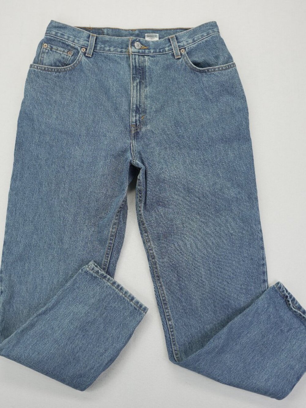 Vintage Levi's 550 Jeans Women's 14 Mis M Relaxed Fit Tapered 100% Cotton 2001